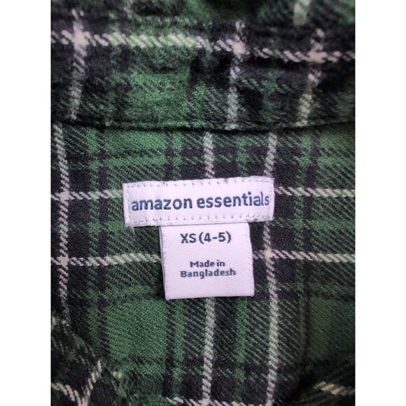 4/5 Amazon Essentials Plaid Flannel Button-Up Shirt - Picture 4 of 5